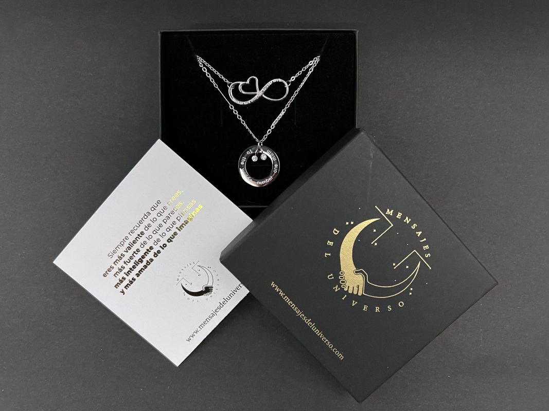 Te amo infinito mamá collar, mujer, regalo